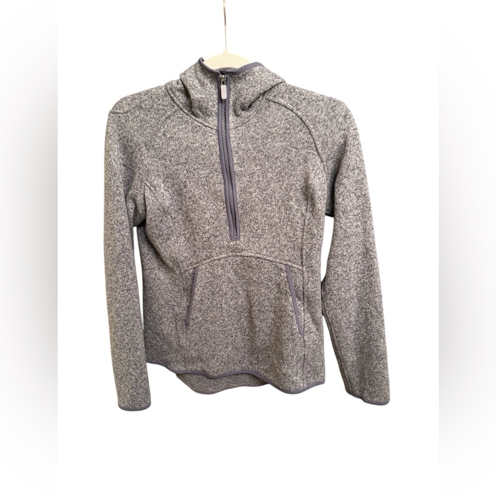Lululemon Scuba Half Zip Hoodie – Size 6 – Heathered Grey Lilac - Picture 3 of 5